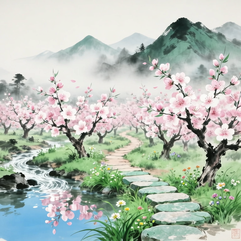 桃花园